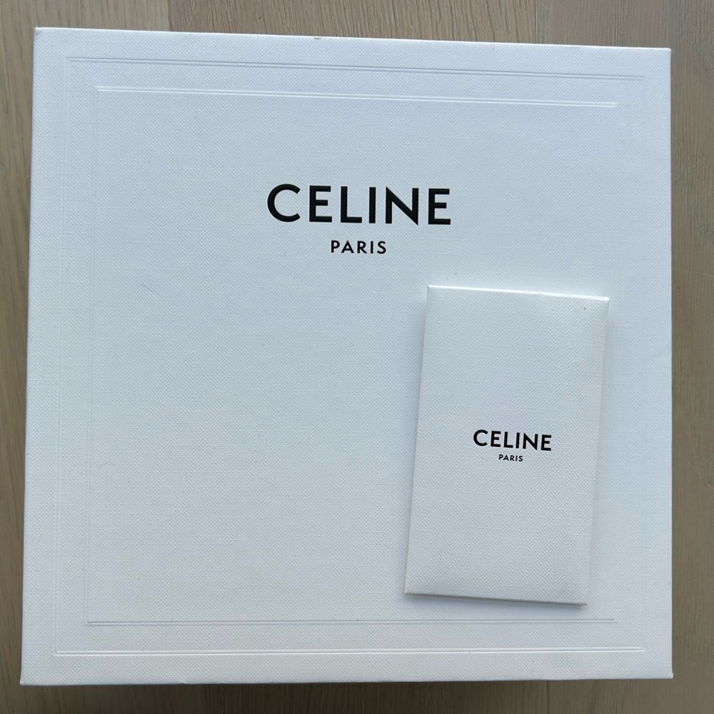 NEW!  Celine Black Claude Mini Bag with Gold Logo- Never been used! - Picture 7 of 11